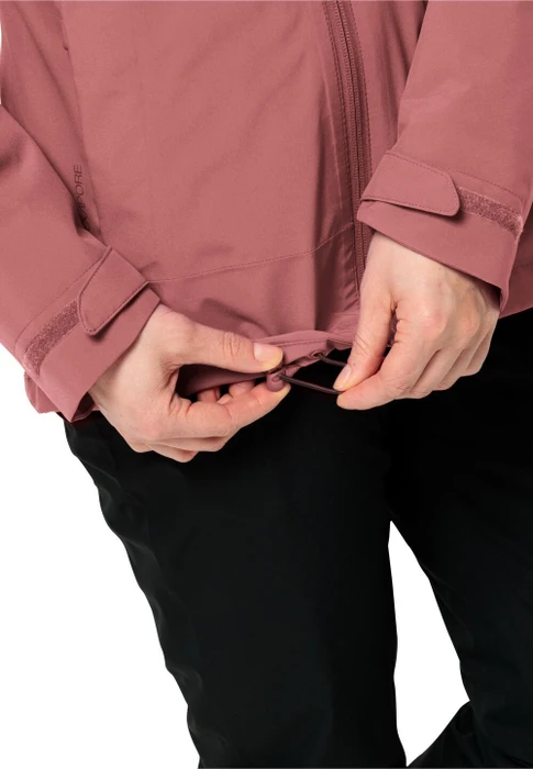 Jack Wolfskin Moonrise 3in1 Funktionsjacke red ochre (Damen)