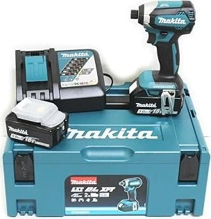 Makita DTD153RTJ Akku-Schlagschrauber inkl. MAKPAC + 2 Akkus 5.0Ah