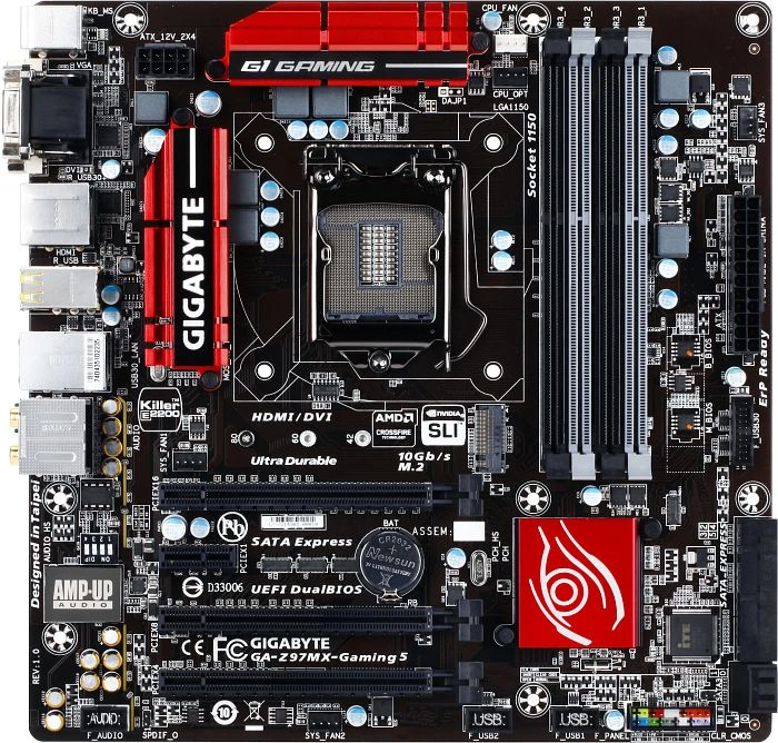 GIGABYTE GA-Z97MX-Gaming 5 (Intel 1150)