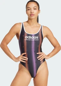 adidas Tiro U-Back Badeanzug schwarz/weiß (Damen)