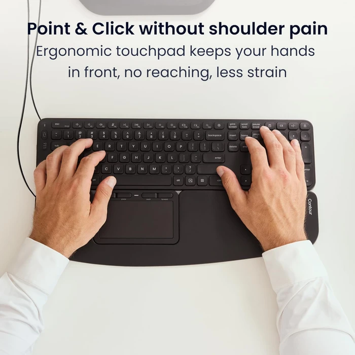 Contour Design Touch Ergonomic Touchpad Wired, USB-C