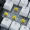 Sharkoon Skiller SGK50 S3 White, schwarz/weiß, LEDs RGB, hot-swap, Gateron YELLOW, USB, FR Vorschaubild