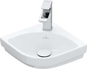 Villeroy & Boch Subway 3.0 Handwaschbecken 32x32x14.5cm, ohne Überlauf, ungeschliffen, weiß alpin ceramicplus