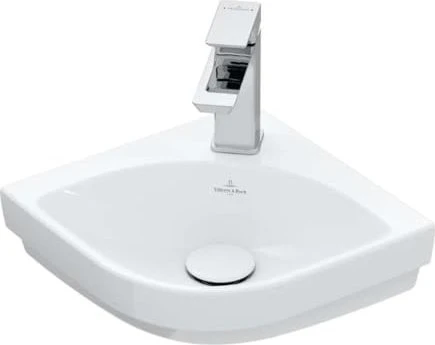 Villeroy & Boch Subway 3.0 Handwaschbecken 32x32x14.5cm, ohne Überlauf, ungeschliffen, weiß alpin ceramicplus