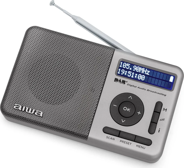 Aiwa RD-40 DAB silber