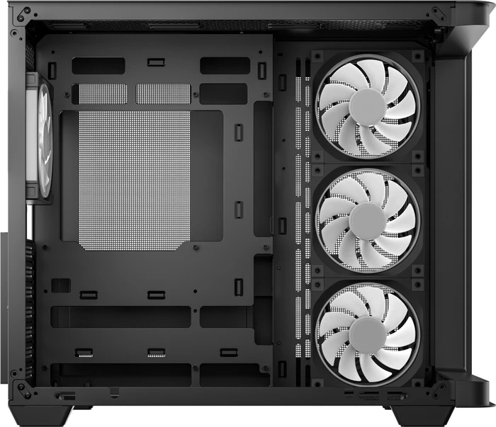 DeepCool CG530U 4F, schwarz, Glasfenster
