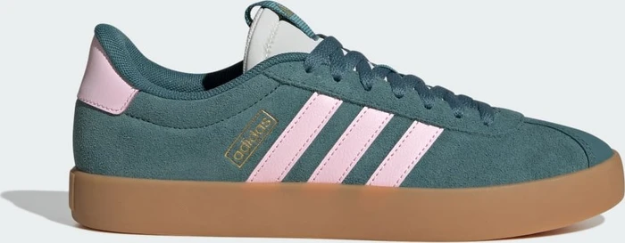 adidas VL Court 3.0 preloved teal/clear pink/gold metallic (Damen)