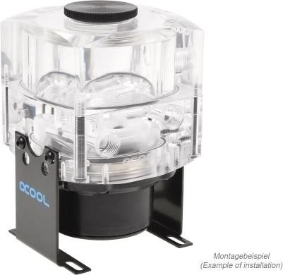 Alphacool Eisdecke D5 Pumpenaufsatz V3, G1/4 Acryl