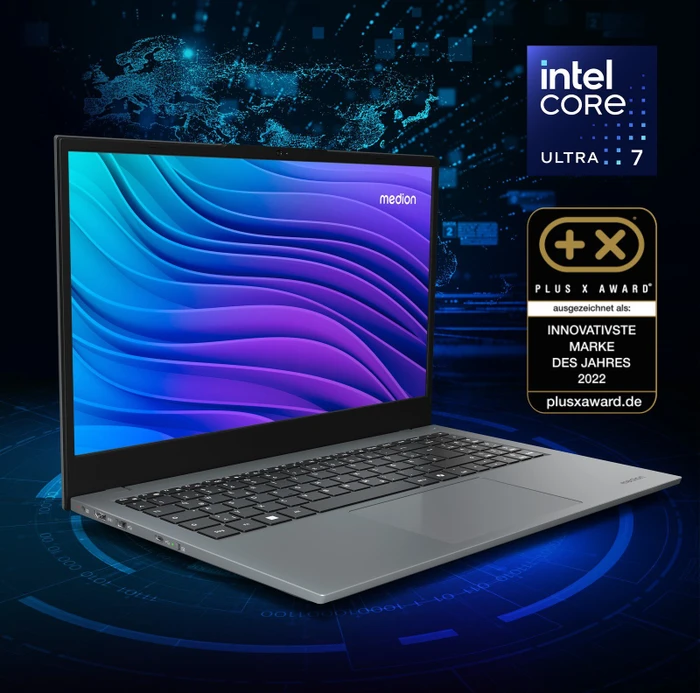 Medion E15443, Core Ultra 5 125H, 16GB RAM, 512GB SSD, DE