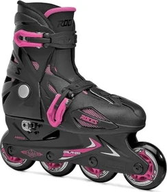 Roces Orlando III Inline-Skate schwarz/rosa (Junior)
