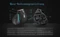 Zelotes F-36 Vertical Dual-Mode Wireless Mouse, schwarz, USB/Bluetooth Vorschaubild