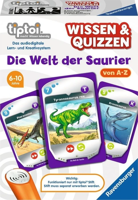 Ravensburger tiptoi Spiel: Wissen & Quizzen