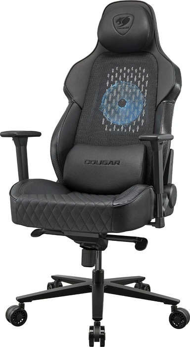 Cougar NxSys Aero Black Gamingstuhl, schwarz