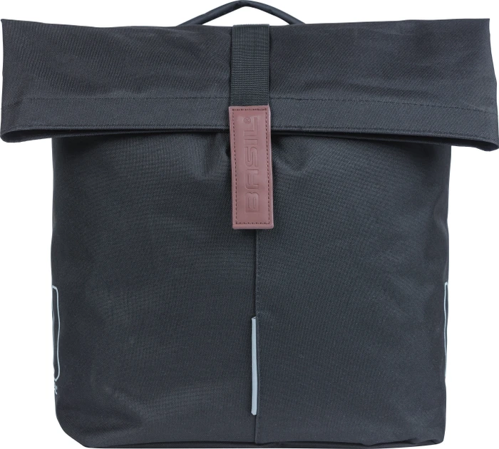 Basil City Doppeltasche MIK Gepäcktasche schwarz
