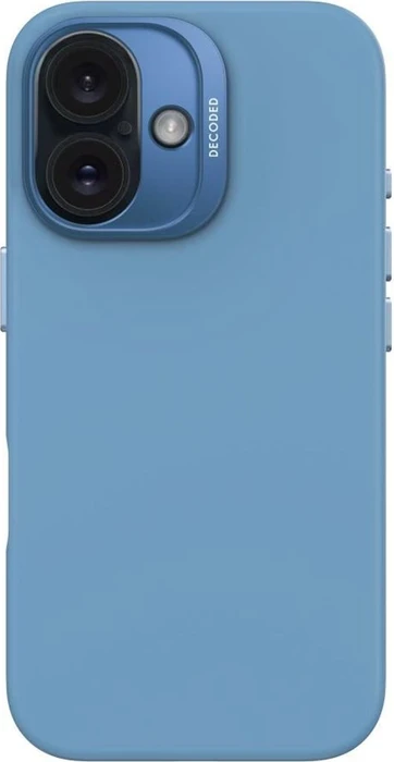 Decoded AntiMicrobial Silicone Back Cover für Apple iPhone 16 Air Blue
