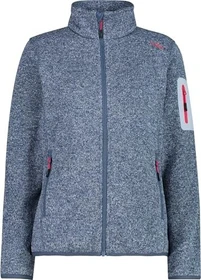 CMP Knit Tech Melange Fleece Jacke space/sky blue (Damen)