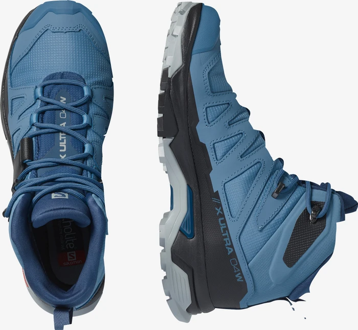 Salomon X Ultra 4 Mid GTX copen blue/black/dark denim (Damen)