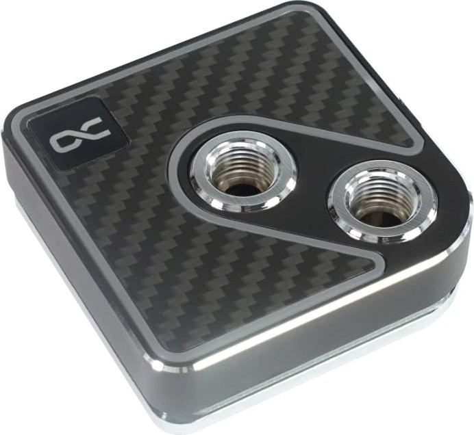 Alphacool Core 1 Aurora Carbon, Messing/Carbon