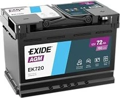Exide AGM EK720