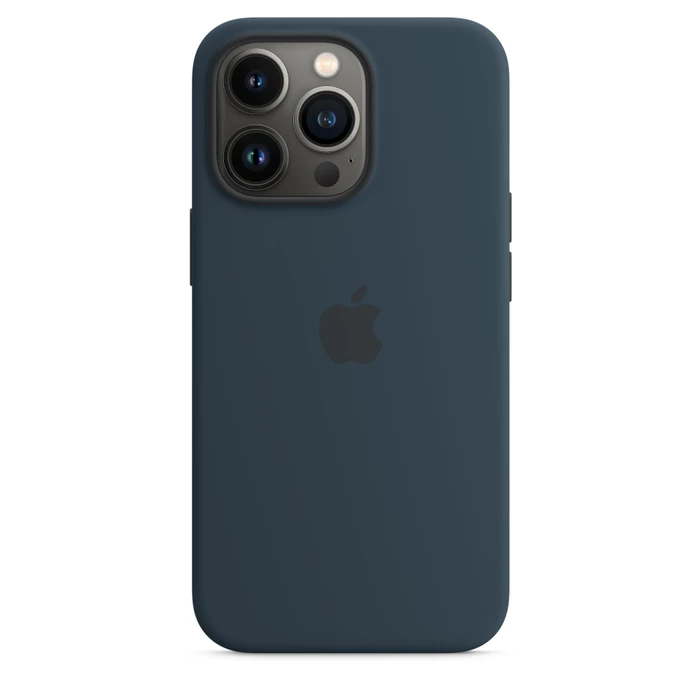 Apple Silikon Case mit MagSafe für iPhone 13 Pro abyssblau