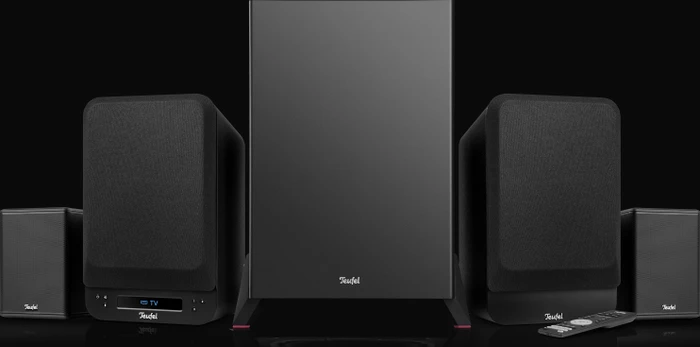 Teufel Ultima 25 Aktiv Surround 4.1-Set Night Black