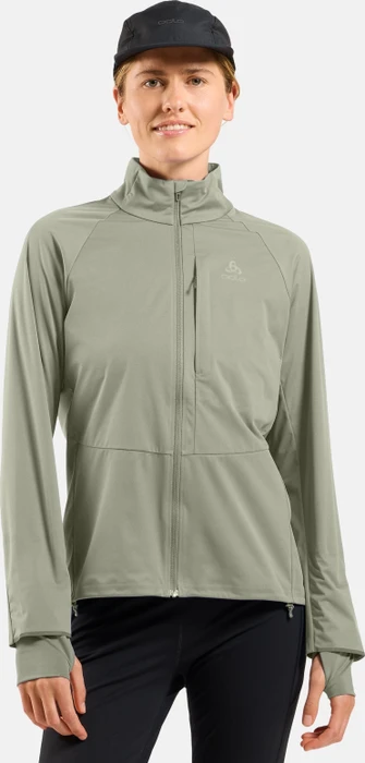 Odlo Zeroweight Pro Warm 2.0 Laufjacke silver cloud (Damen)