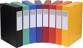 Exacompta Cartobox Archivbox 50mm, A4, farbig sortiert