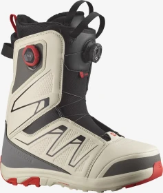 Salomon Launch BOA SJ BOA Softboot almond milk/castlerock (Herren) (Modell 2025/2026)