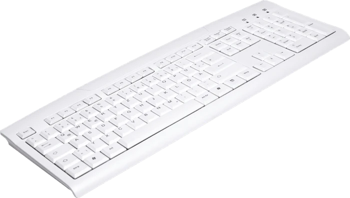 Contour Design Active Key abwaschbare PC-Tastatur, weiß, USB, CH