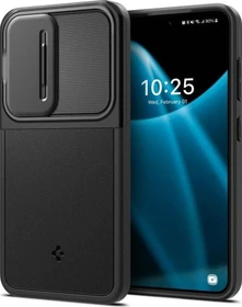 Spigen Optik Armor für Samsung Galaxy S24 schwarz