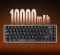 Akko MOD68 HE, Misty Black & Brown, LEDs RGB, hot-swap, AstroAim Magnetic, USB/Bluetooth, US Vorschaubild