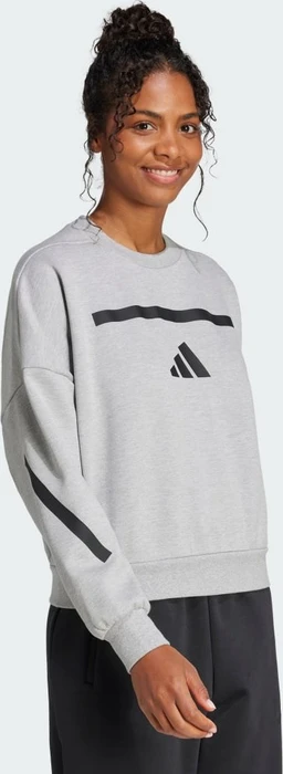 adidas Z.N.E. Sweatshirt medium grey heather (Damen)
