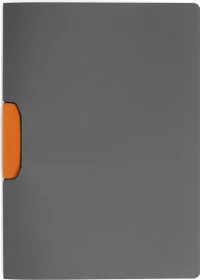 Durable Duraswing Color 30 Klemmmappe, A4, anthrazit/orange