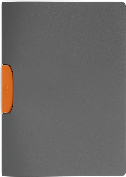 Durable Duraswing Color 30 Klemmmappe, A4, anthrazit/orange