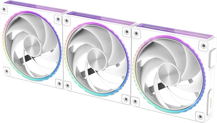 Zalman ZM-DF120 A3, weiß, 124mm, 3er-Pack