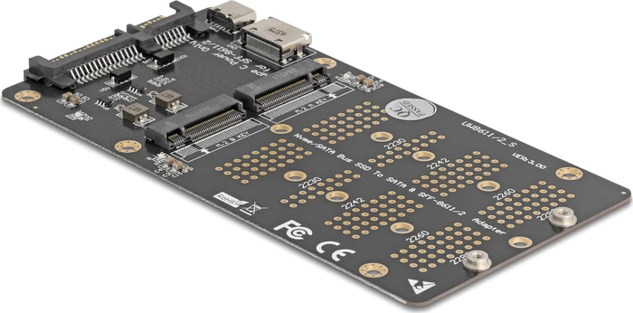 DeLOCK SATA 6Gb/s -> M.2 SATA, OCuLink SFF-8612 -> M.2 PCIe