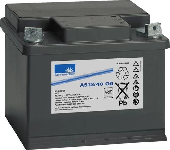 Exide Bleiakku A512/40G6 40Ah