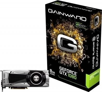 Gainward GeForce GTX 1080 Founders Edition, 8GB GDDR5X, DVI, HDMI, 3x DP
