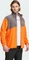 adidas Terrex Multi Fleece Jacke semi impact orange/charcoal (Herren) Vorschaubild