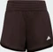adidas Pacer Essentials Knit High-Rise Shorts aurora coffee/white (Damen) Vorschaubild