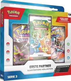 Pokémon - Mega-Entwicklung Erste Partner Illustrations-Kollektion Serie 3