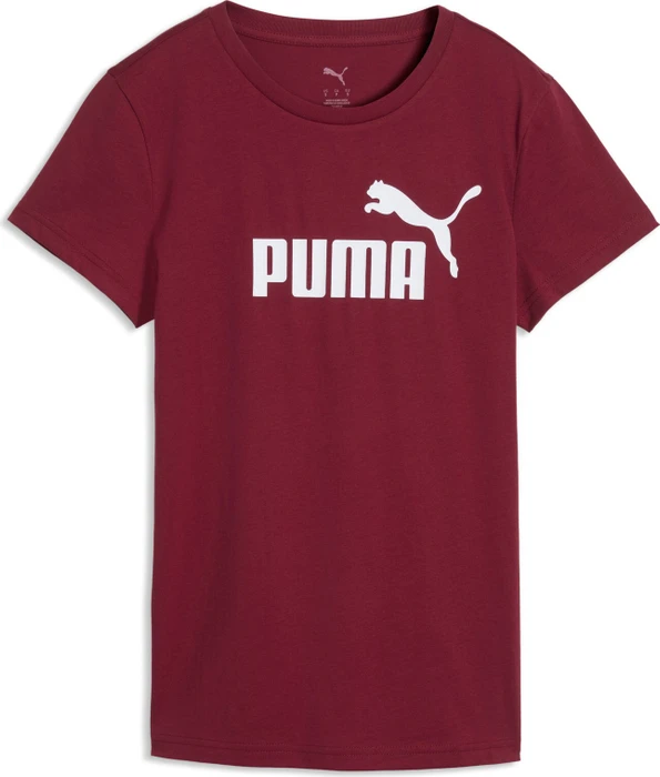 Puma ESS No. 1 Logo T-Shirt kurzarm garnet glow