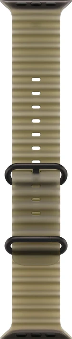 Apple Ocean Armband für Apple Watch Ultra 49mm halbtransparentes seegrasgrün/titan schwarz