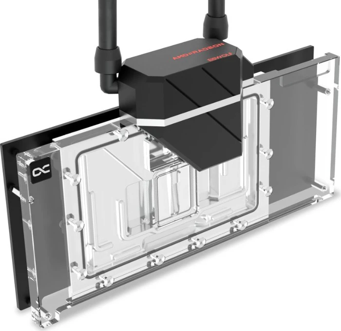 Alphacool Eiswolf 2 AiO 360mm AMD Radeon RX 7900XTX/XT Taichi - Phantom mit Backplate