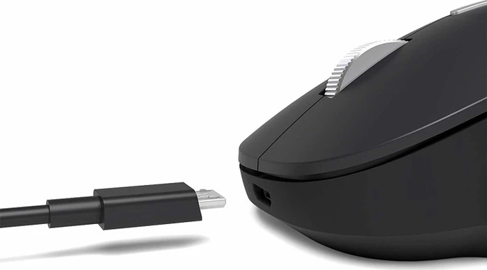 Microsoft Precision Mouse, schwarz, USB/Bluetooth