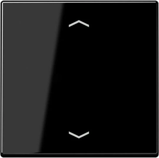 Jung Serie A Steuertaste Standard Pfeile, schwarz