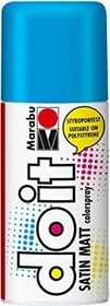 Marabu Do It Colorspray Satin Matt, azurblau, 150ml