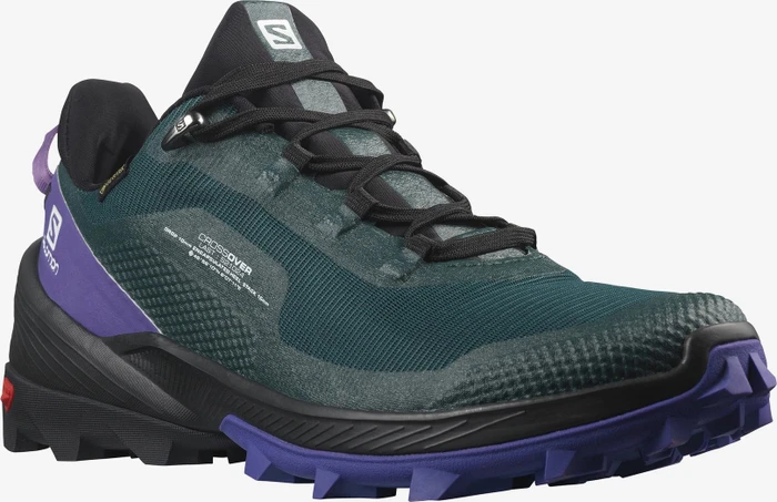 Salomon Cross Over GTX ponderosa pine/black/royal lilac (Damen)