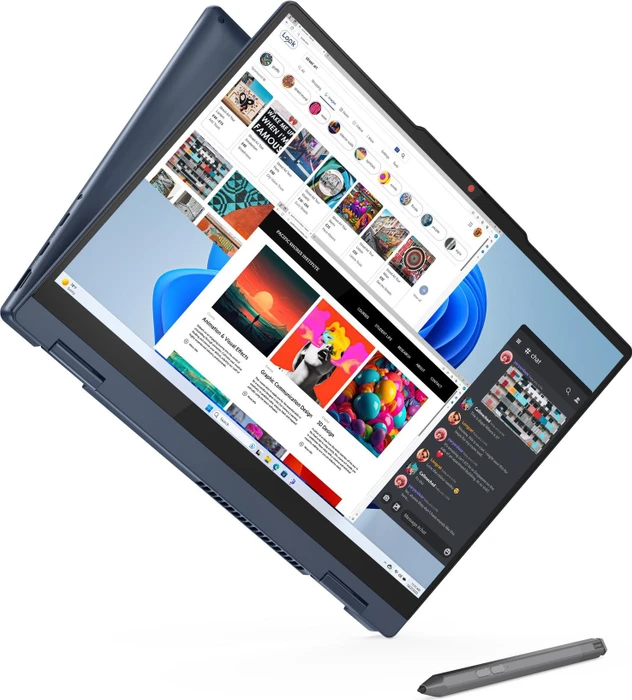 Lenovo IdeaPad 5 2-in-1 14IRH9, Cosmic Blue, Core i5-13420H, 16GB RAM, 512GB SSD, DE