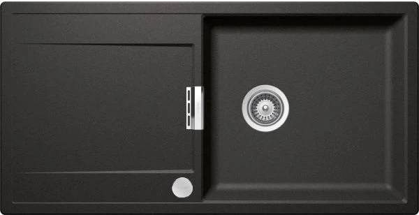 Schock Mono D-100L Einbau Becken reversibel stone